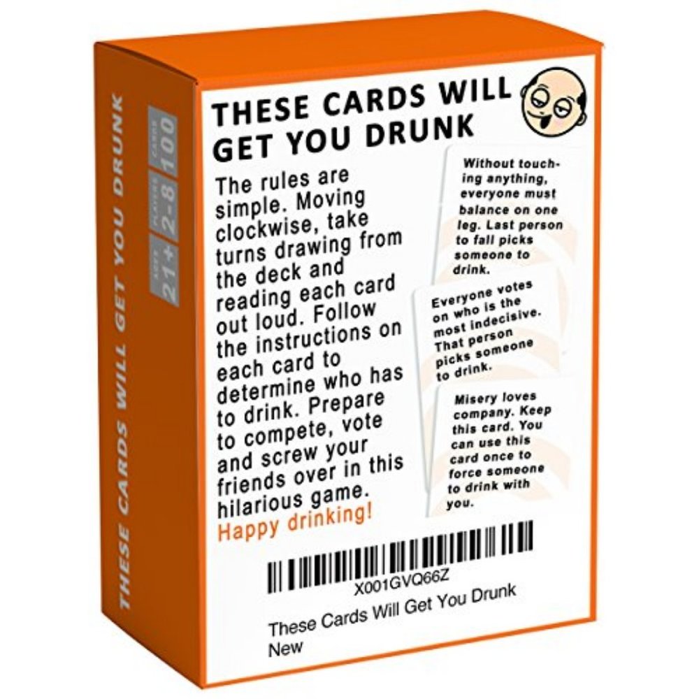 2 Pack Card Game Adult Drinking Party Drunk Alcohol Christmas Stocking Stuffer - Picture 4 of 10